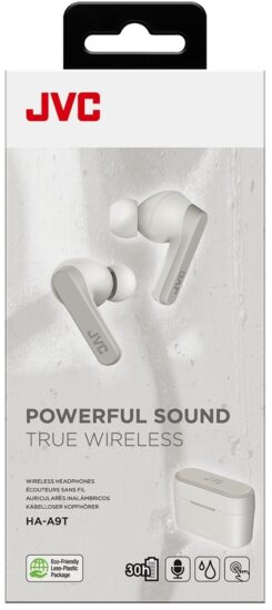 HA-A9T JVC True Wireless Bluetooth Stereo Headset White - Afbeelding 6