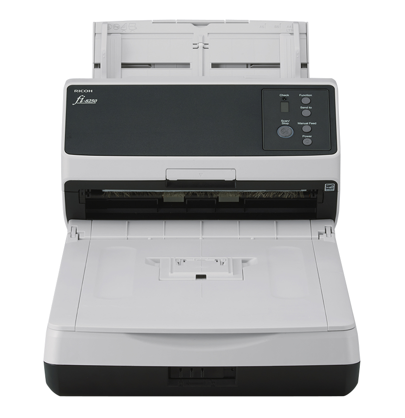 Ricoh fi-8250 ADF-/handmatige invoer scanner 600 x 600 DPI A4 Zwart, Grijs - Afbeelding 2