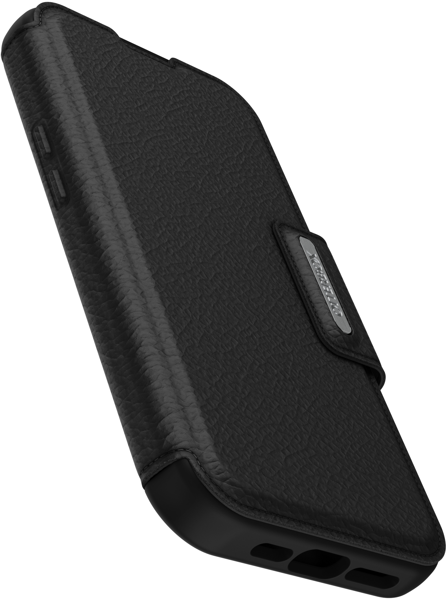 OtterBox Strada MagSafe Apple iPhone 15 Pro Shadow Black