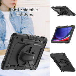 Xccess Survivor All-round Case Samsung Galaxy Tab S9 11/S9 FE 10.9/S10 FE 11/S10 Lite Black (Screenless) - Afbeelding 3