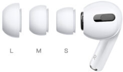 Xccess Silicon Replacement Ear Tips for Airpod Pro 1/2 Size S/M/L (3 Pair) White - Afbeelding 2