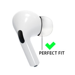 Xccess Silicon Replacement Ear Tips for Airpod Pro 1/2 Size S/M/L (3 Pair) White - Afbeelding 4