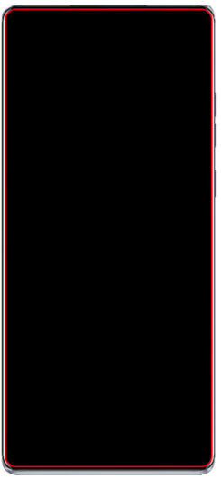 Mobilize Edge-To-Edge Glass Screen Protector Motorola Edge 50 Fusion Edge Glue