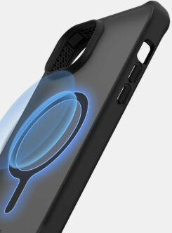 ITSKINS Level 2 HybridMagFrost_R for Apple iPhone 14/15 Black - Afbeelding 3