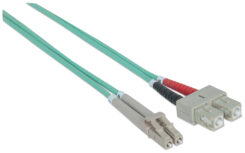 Intellinet 750158 InfiniBand en Glasvezelkabel 2 m LC SC Aqua-kleur - Afbeelding 3