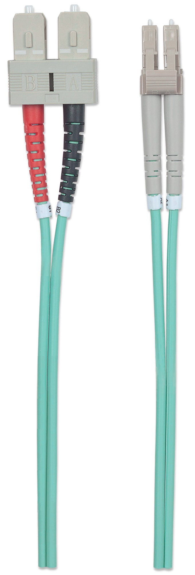 Intellinet 750158 InfiniBand en Glasvezelkabel 2 m LC SC Aqua-kleur - Afbeelding 5