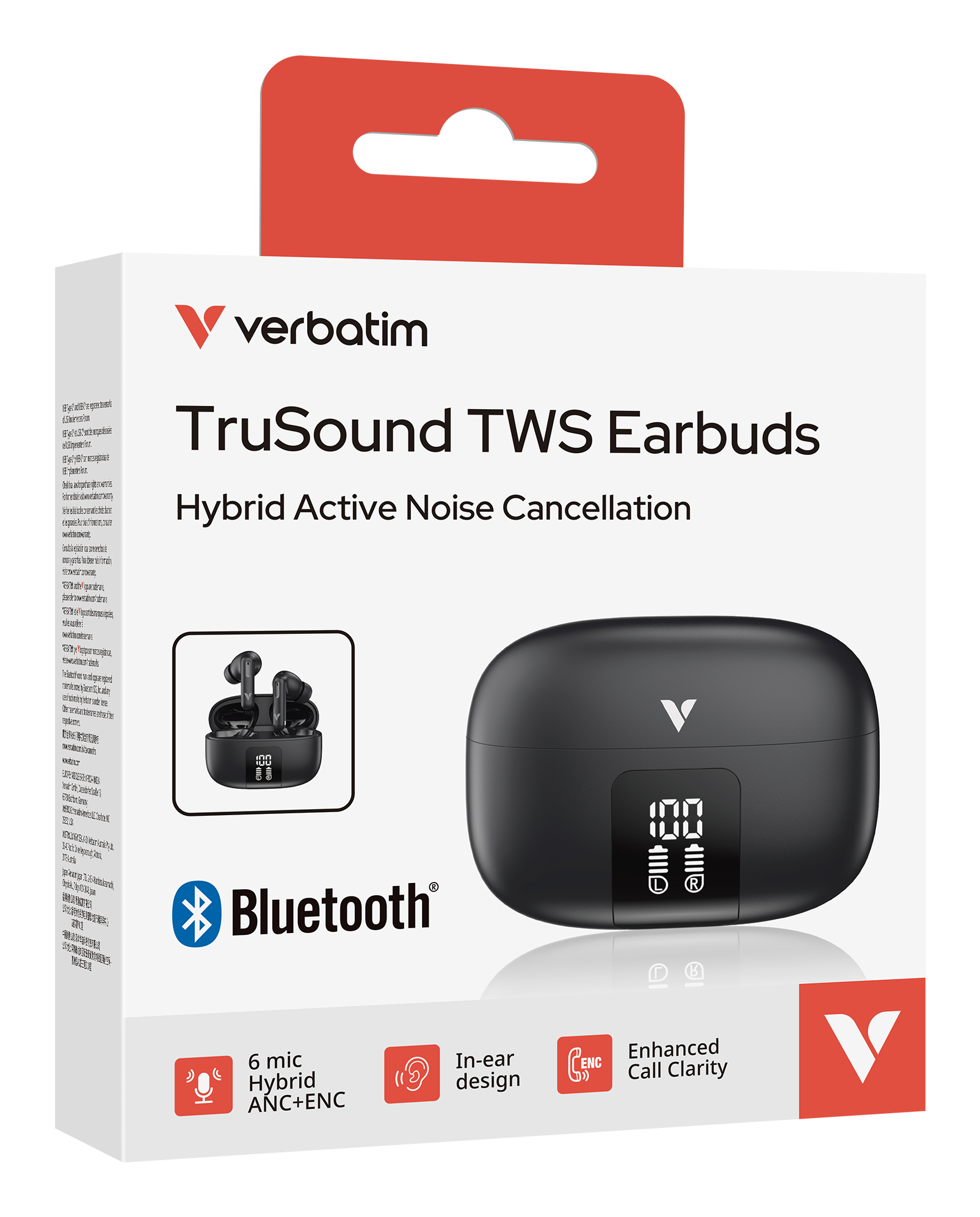 Verbatim TruSound Hybrid ANC & ENC-oordopjes - Afbeelding 5