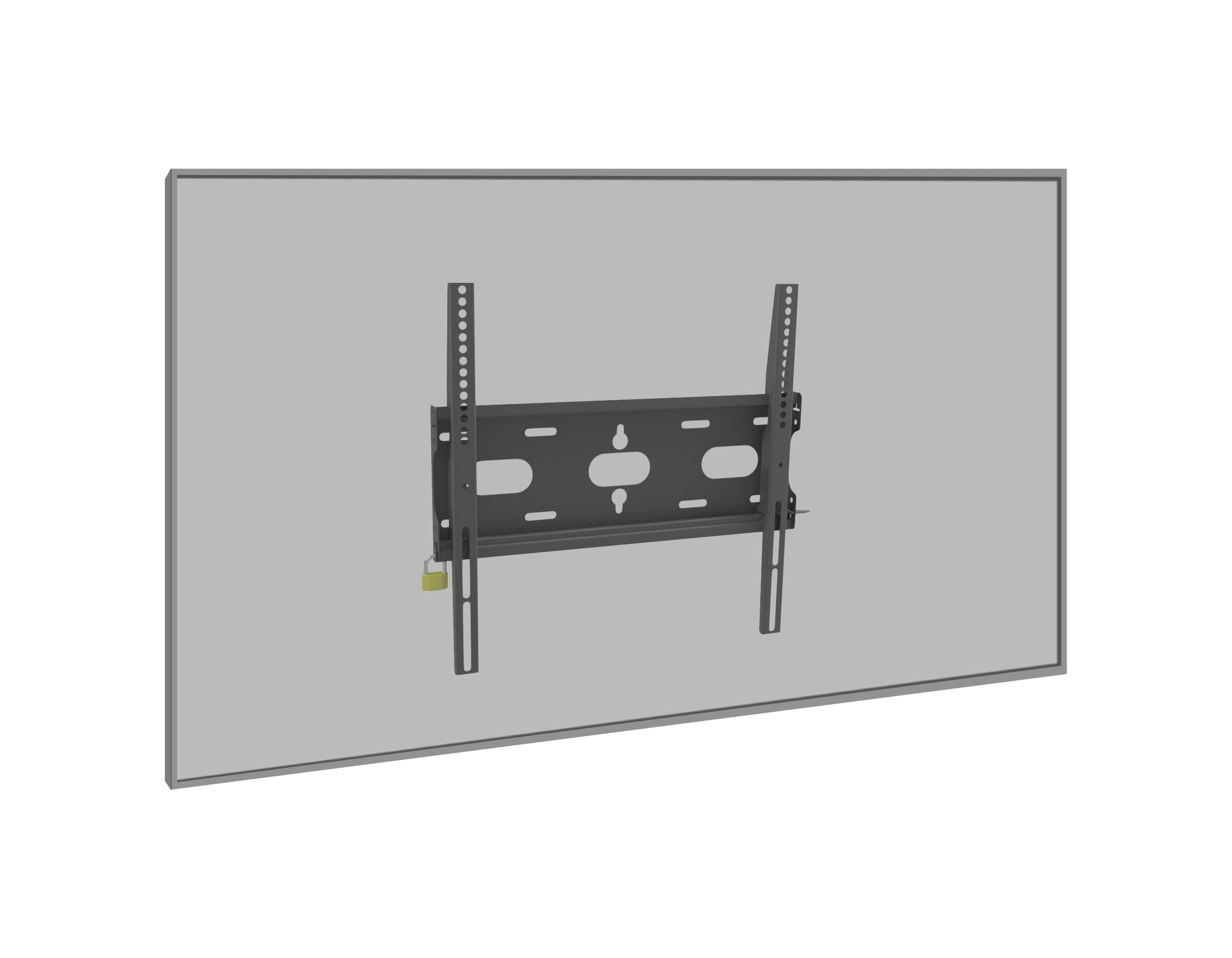 iiyama MD-WM4040 flat panel bureau steun Muur Zwart - Afbeelding 3