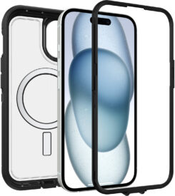 OtterBox Defender Series XT with Magnets Apple iPhone 13/14/15/16e Clear/Black - Afbeelding 2