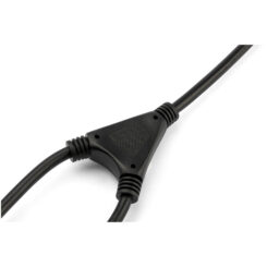 StarTech.com 2m Computer Splitter Stroomkabel, 18AWG, EU Schuko naar 2x C13, 10A 250V, Zwart, AC Vervangkabel, Printer Voedingskabel, PC Power Supply Kabel, TV/Monitor Electriciteitssnoer, UL-Listed - Afbeelding 4