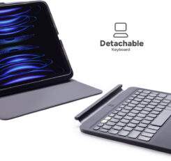 ZAGG Pro Keys 2 Bluetooth Keyboard Case for Apple iPad Air 10.9 (2020/2022)/Air 11 (2024/2025/2026) QWERTY Black - Afbeelding 4