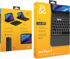 ZAGG Pro Keys 2 Bluetooth Keyboard Case for Apple iPad Air 10.9 (2020/2022)/Air 11 (2024/2025/2026) QWERTY Black - Afbeelding 8