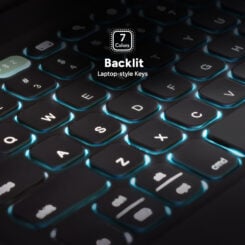 ZAGG Pro Keys 2 Bluetooth Keyboard Case for Apple iPad Air 13 (2024/2025/2026) QWERTY Black - Afbeelding 3