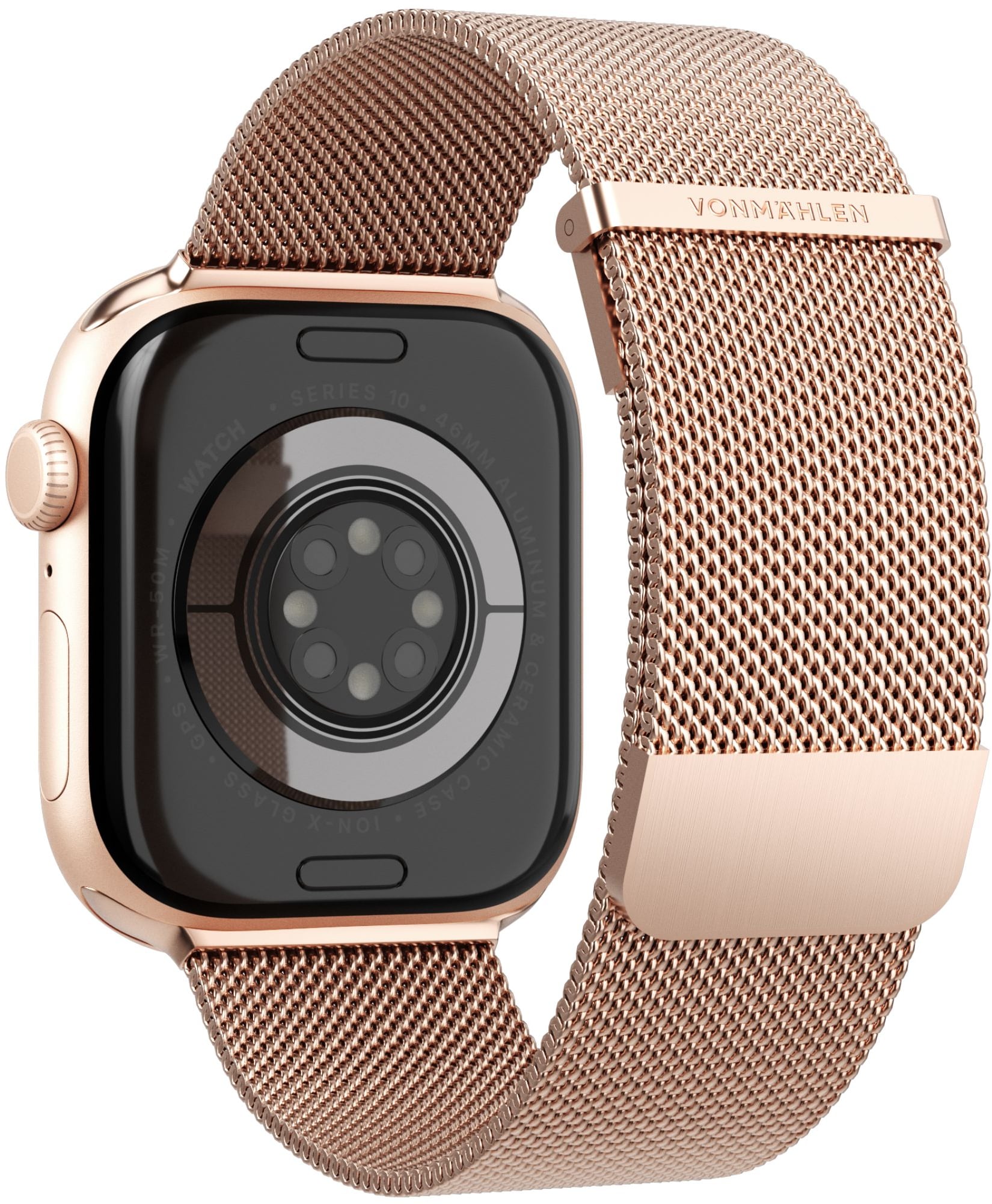 Vonmählen Milanese Loop 2 For Apple Watch 40 - 41 - 42mm One Size Rose Gold - Afbeelding 4