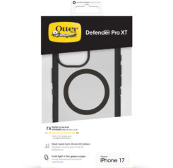 OtterBox Defender Pro XT with MagSafe Apple iPhone 17 Clear/Black - Afbeelding 5