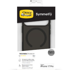 OtterBox Symmetry+ Case Apple iPhone 17 Pro Black - Afbeelding 4