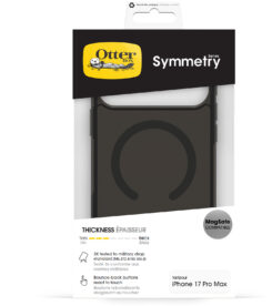 OtterBox Symmetry+ Case Apple iPhone 17 Pro Max Black - Afbeelding 3