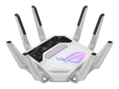 ASUS ROG Rapture GT-BE19000AI draadloze router 10 Gigabit Ethernet Tri-band (2,4 GHz / 5 GHz / 6 GHz) Wit - Afbeelding 2