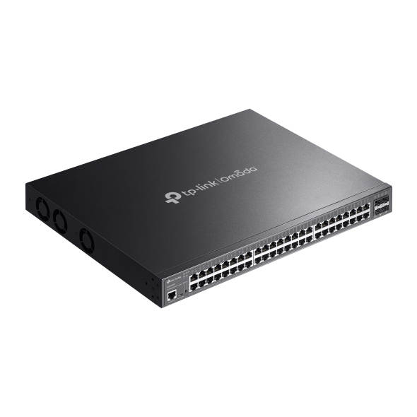 TP-Link Omada SG3452XMPP netwerk-switch Managed L2+ Gigabit Ethernet (10/100/1000) Power over Ethernet (PoE) 1U Zwart - Afbeelding 5