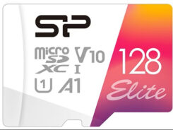 Silicon Power Elite Micro SDXC incl. SD Adapter 128GB UHS-1 A1 V10 Class 10 Color