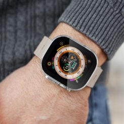 Vonmahlen Thin Case for Apple Watch Ultra 1/2/3 49mm Transparent - Afbeelding 2
