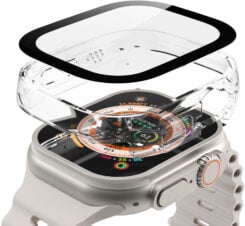 Vonmahlen Thin Case for Apple Watch Ultra 1/2/3 49mm Transparent - Afbeelding 5