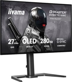 iiyama G-MASTER GOB2701QSC-B1 computer monitor 68,6 cm (27") 2560 x 1440 Pixels 2K Ultra HD OLED Zwart - Afbeelding 4