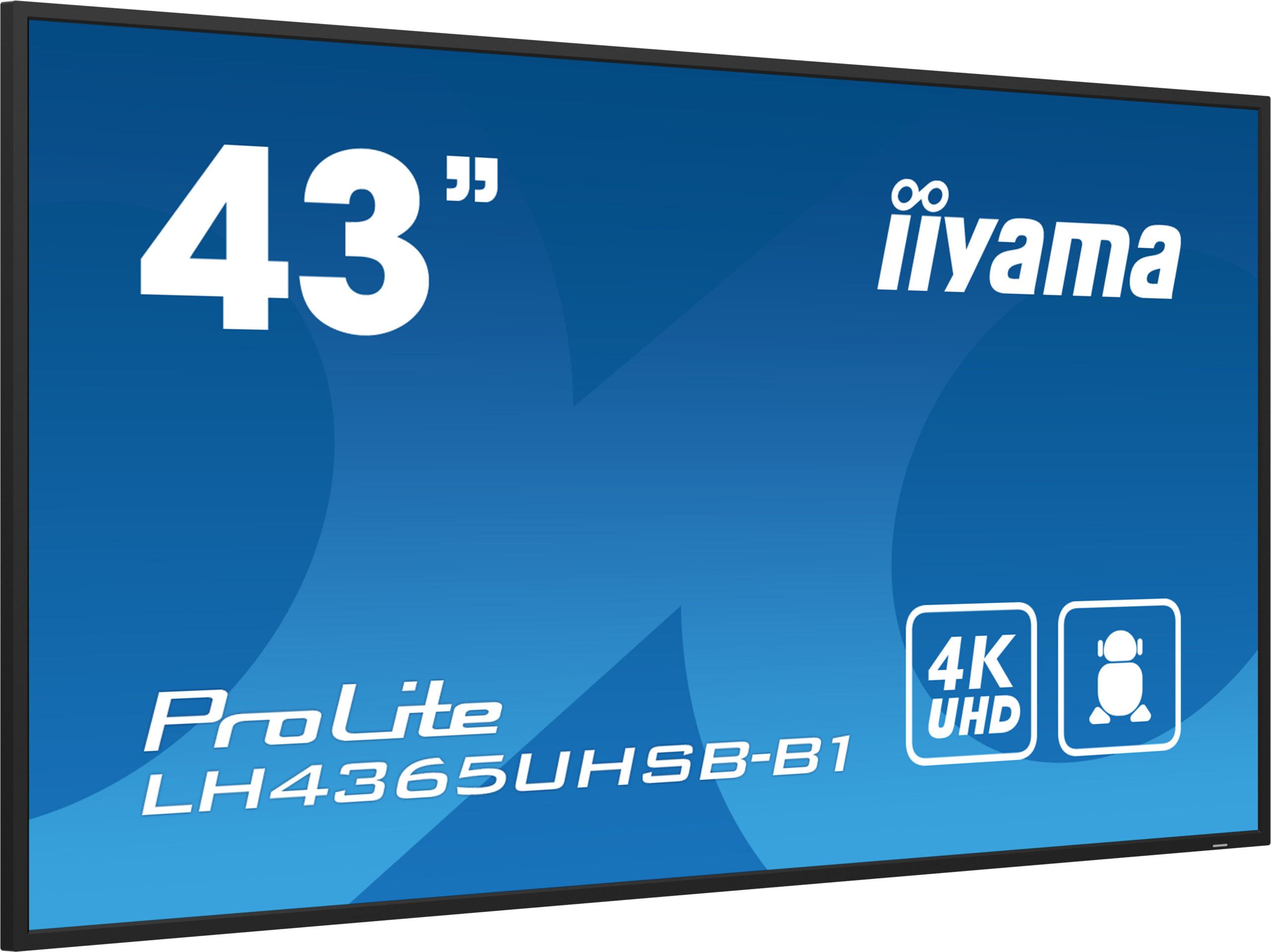 iiyama LH4365UHSB-B1 beeldkrant Kiosk-ontwerp 108 cm (42.5") LED Wifi 800 cd/m² 4K Ultra HD Zwart Type processor Android 11 24/7 - Afbeelding 5