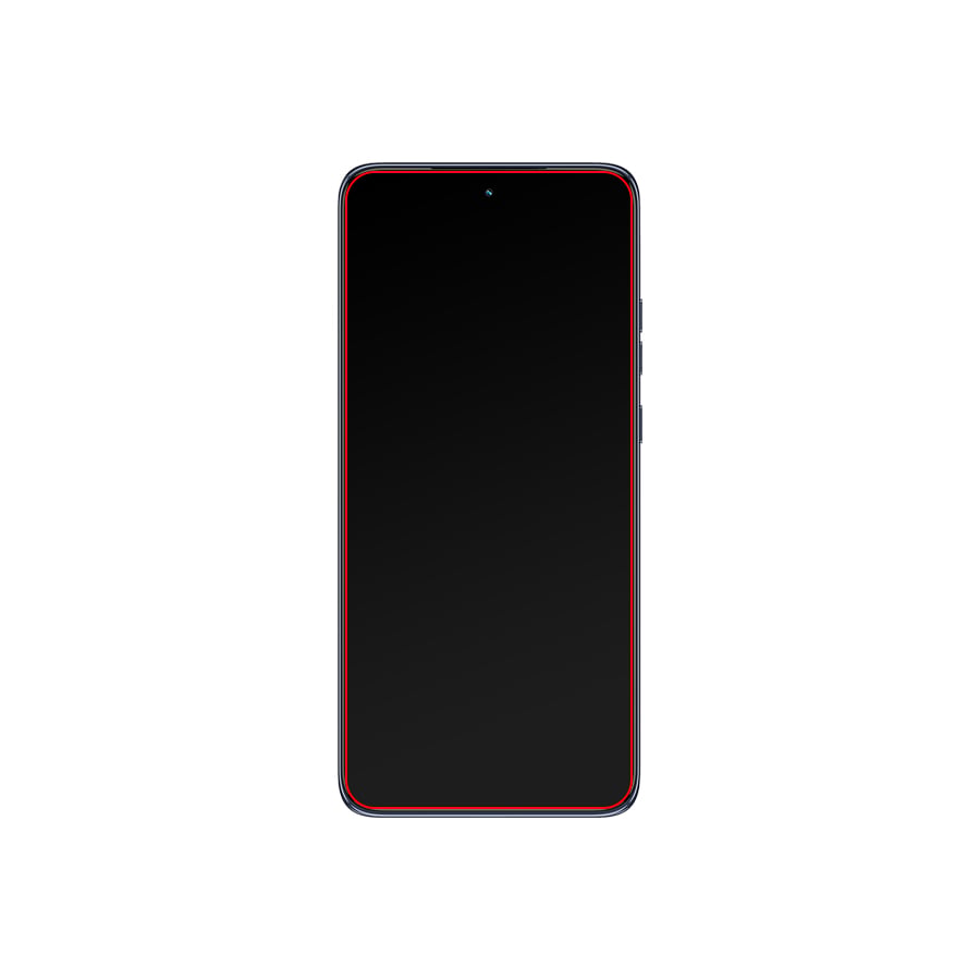 Mobilize Glass Screen Protector - Black Frame - Motorola Edge 60 Neo