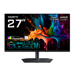 GIGABYTE MO27Q3 computer monitor 68,6 cm (27") 2560 x 1440 Pixels Quad HD QD-OLED Zwart - Afbeelding 2