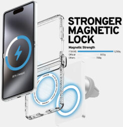 ITSKINS Level 2 HybridMagClear_R with Hinge for Samsung Galaxy Z Flip8 5G Transparent - Afbeelding 9