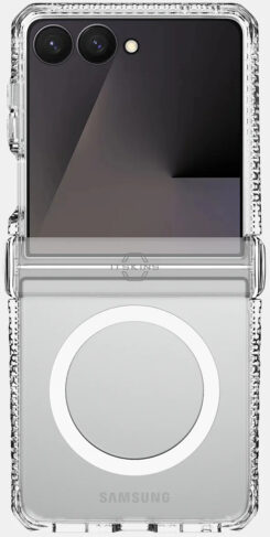 ITSKINS Level 2 HybridMagClear_R with Hinge for Samsung Galaxy Z Flip8 5G Transparent - Afbeelding 3