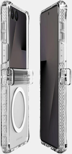 ITSKINS Level 2 HybridMagClear_R with Hinge for Samsung Galaxy Z Flip8 5G Transparent - Afbeelding 4