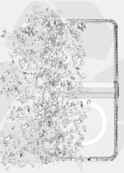 ITSKINS Level 2 HybridMagClear_R with Hinge for Samsung Galaxy Z Flip8 5G Transparent - Afbeelding 8