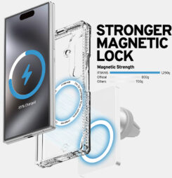 ITSKINS Level 2 HybridMagClear_R with Hinge for Samsung Galaxy Z Fold8 Ultra 5G Transparent - Afbeelding 9