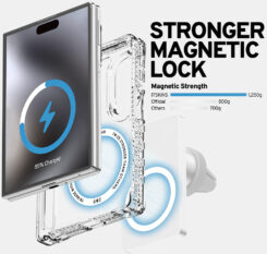 ITSKINS Level 2 HybridMagClear_R with Hinge for Samsung Galaxy Z Fold8 5G Transparent - Afbeelding 9