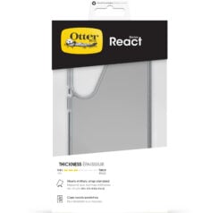 OtterBox React Magnets Series Samsung Galaxy S26 FE 5G Clear/Black - Afbeelding 4