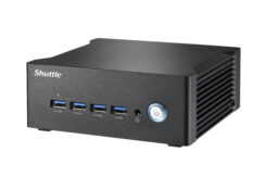 Shuttle Nano PC NA10H7, AMD Ryzen™ 7-8845HS APU, Radeon780M, 2xHDMI, 2xUSB-C 4.0(DP), 2x2.5Gbit LAN, incl. VESA, 24/7 permanent gebruik - Afbeelding 3