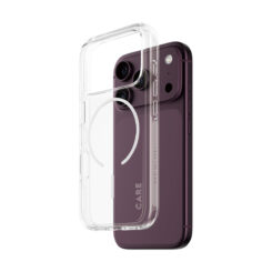 PanzerGlass CARE™ by ® Urban Explorer Case Transparent w. White MagSafe iPhone 2026 Pro | 17 Pro mobiele telefoon behuizingen Hoes Transparant