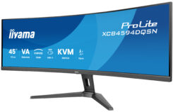 iiyama G-MASTER 45"LCD Curved Bus. UWQHD computer monitor 113 cm (44.5") 5120 x 1440 Pixels Dual QHD LED Zwart - Afbeelding 4