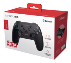 Trust GXT 1246 Muta Gamecontroller - Bluetooth gamecontroller – Voor Nintendo Switch – Oplaadbaar – Zwart - Afbeelding 6