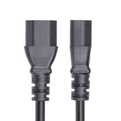 StarTech.com 4,5m Stroom Verlengkabel, C14 naar C13 PDU Stroomkabel, 10A 250V, 14AWG, AC Power Kabel voor PDU/Power Supply, KEMA-KEUR Gecertificeerd - Afbeelding 3
