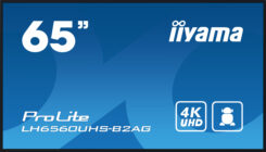 iiyama LH6560UHS-B2AG beeldkrant Digitaal A-kaart 163,8 cm (64.5") LED Wifi 500 cd/m² 4K Ultra HD Zwart Type processor Android 11 24/7 - Afbeelding 3