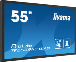 iiyama TF5539AS-B1AG beeldkrant Kiosk-ontwerp 138,7 cm (54.6") LED 435 cd/m² 4K Ultra HD Zwart Touchscreen Type processor Android 11 24/7 - Afbeelding 5