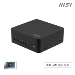 MSI Cubi AI 8M-008BEU Cube Zwart 8645HS AMD SoC 4,3 GHz Ingebouwde luidsprekers