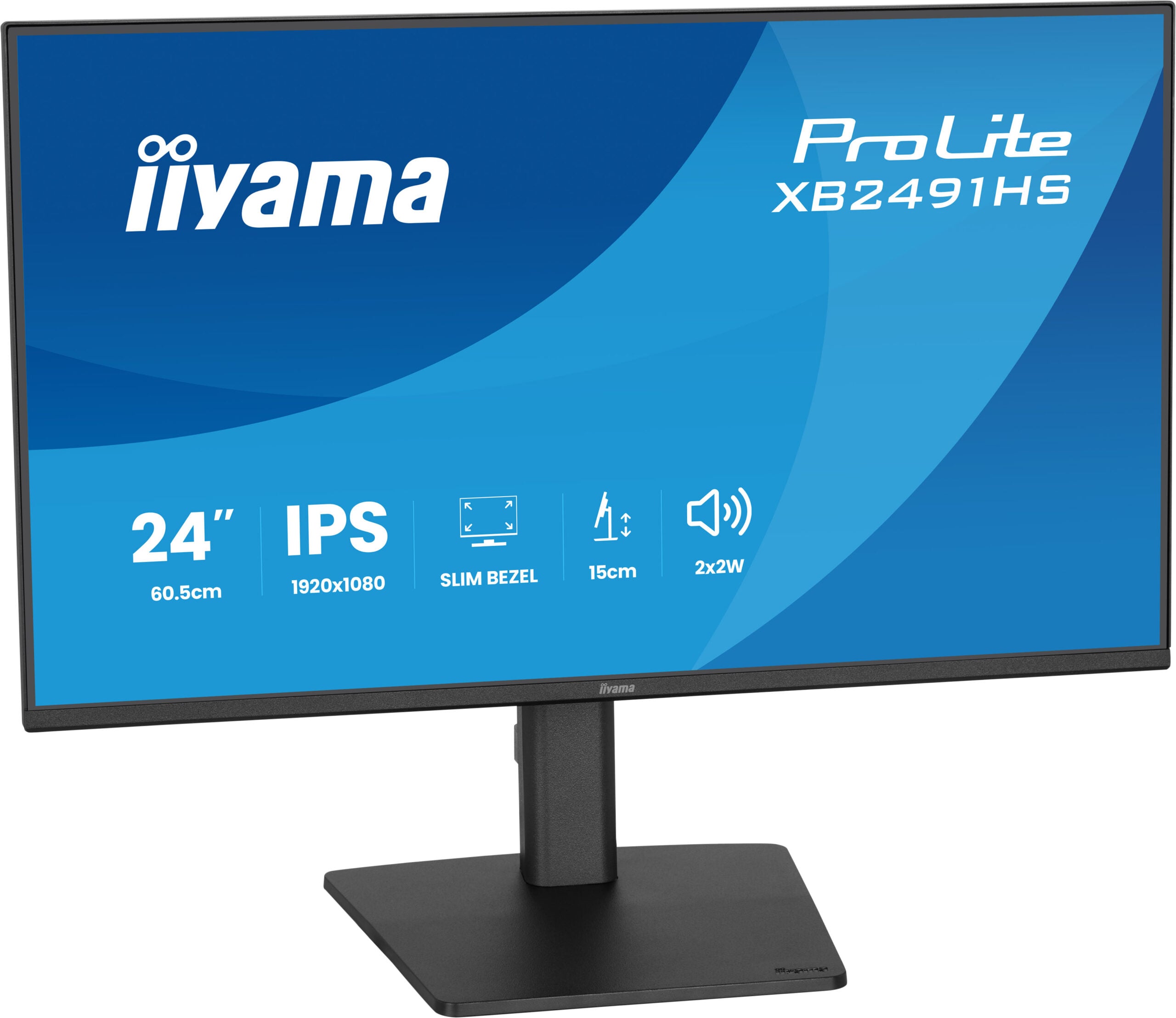 iiyama ProLite XB2491HS-B1 computer monitor 60,5 cm (23.8") 1920 x 1080 Pixels Full HD LCD Zwart - Afbeelding 5