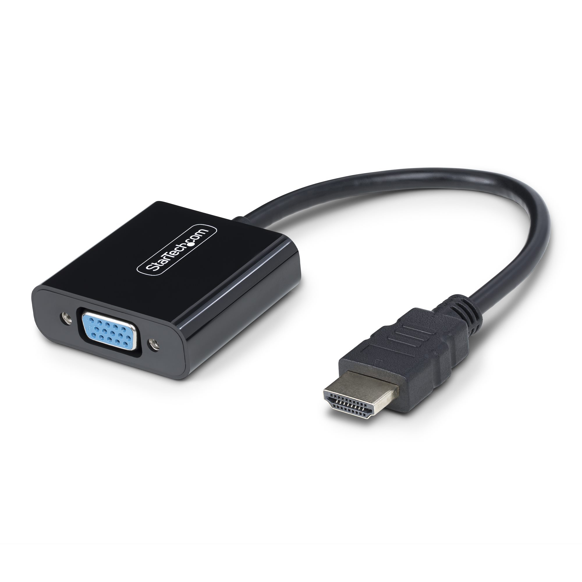 StarTech.com HDMI naar VGA Adapter/Converter, Actieve Video Converter voor Laptop/Desktop, 1920x1080 (1080p), HDMI Bron naar VGA Monitor/Display/Projector - Afbeelding 2