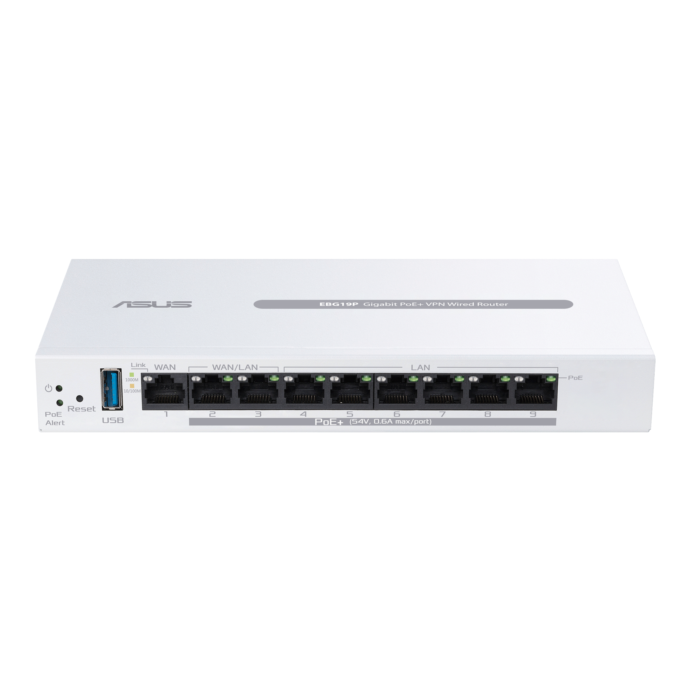 ASUS ExpertWiFi EBG19P bedrade router Gigabit Ethernet Wit - Afbeelding 4