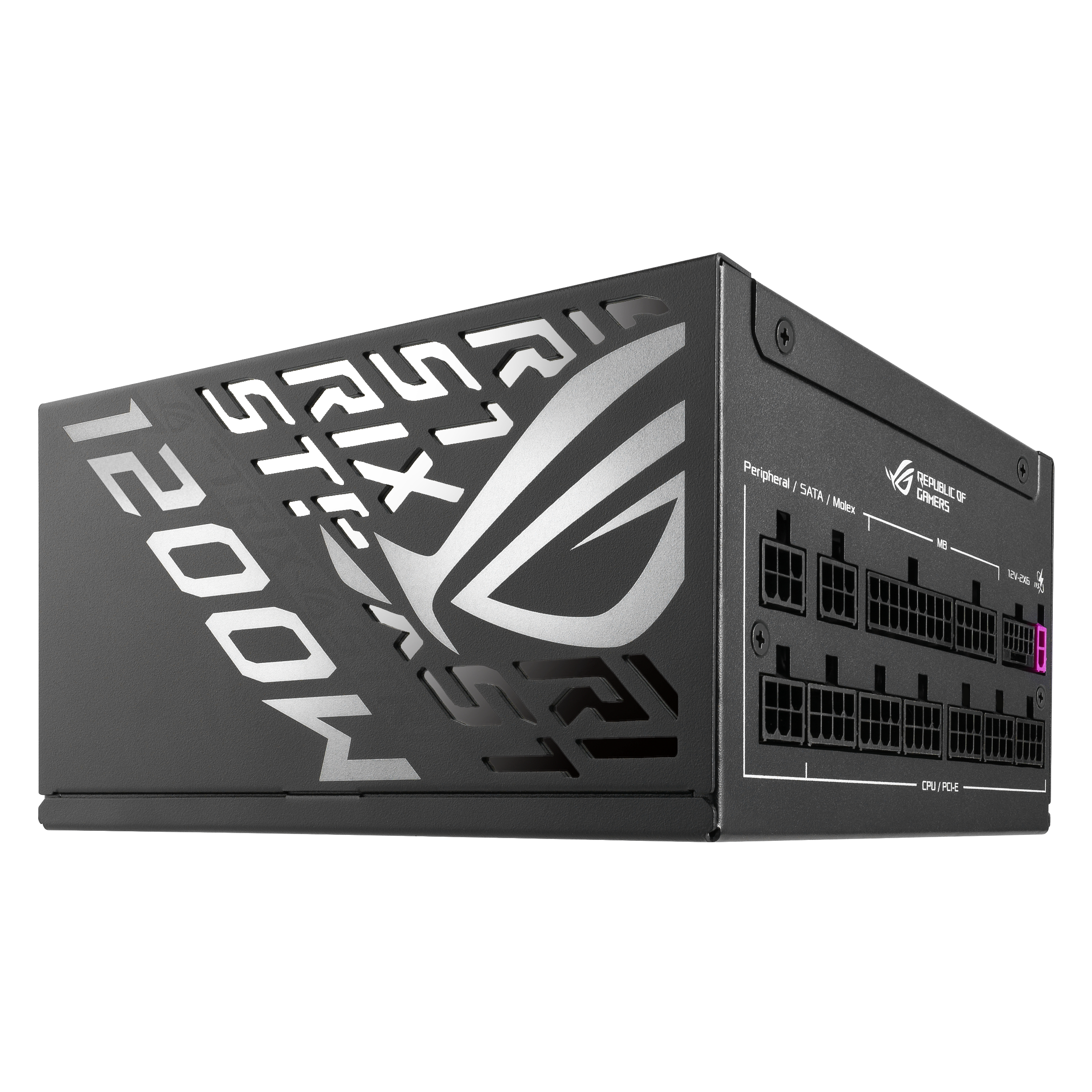 ASUS ROG -STRIX-1200P-GAMING power supply unit 1200 W 20+4 pin ATX ATX Zwart - Afbeelding 6