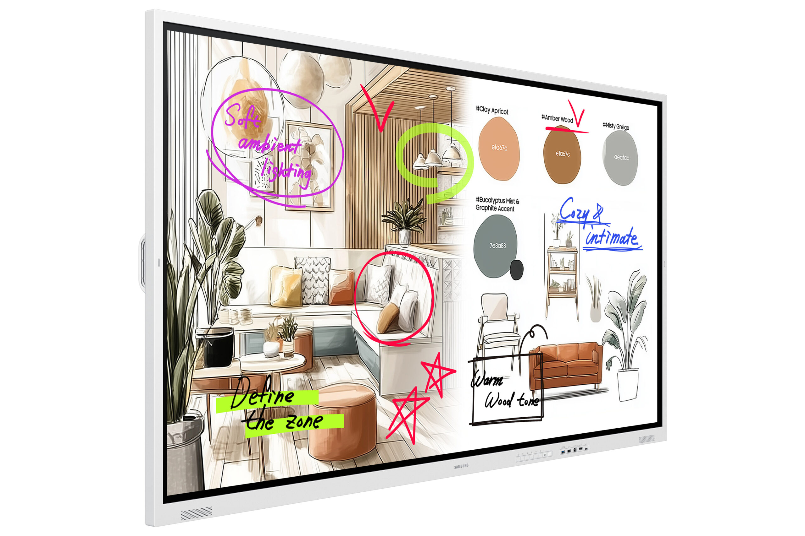 Samsung 85" Flip WMFX Interactive Display - Afbeelding 3